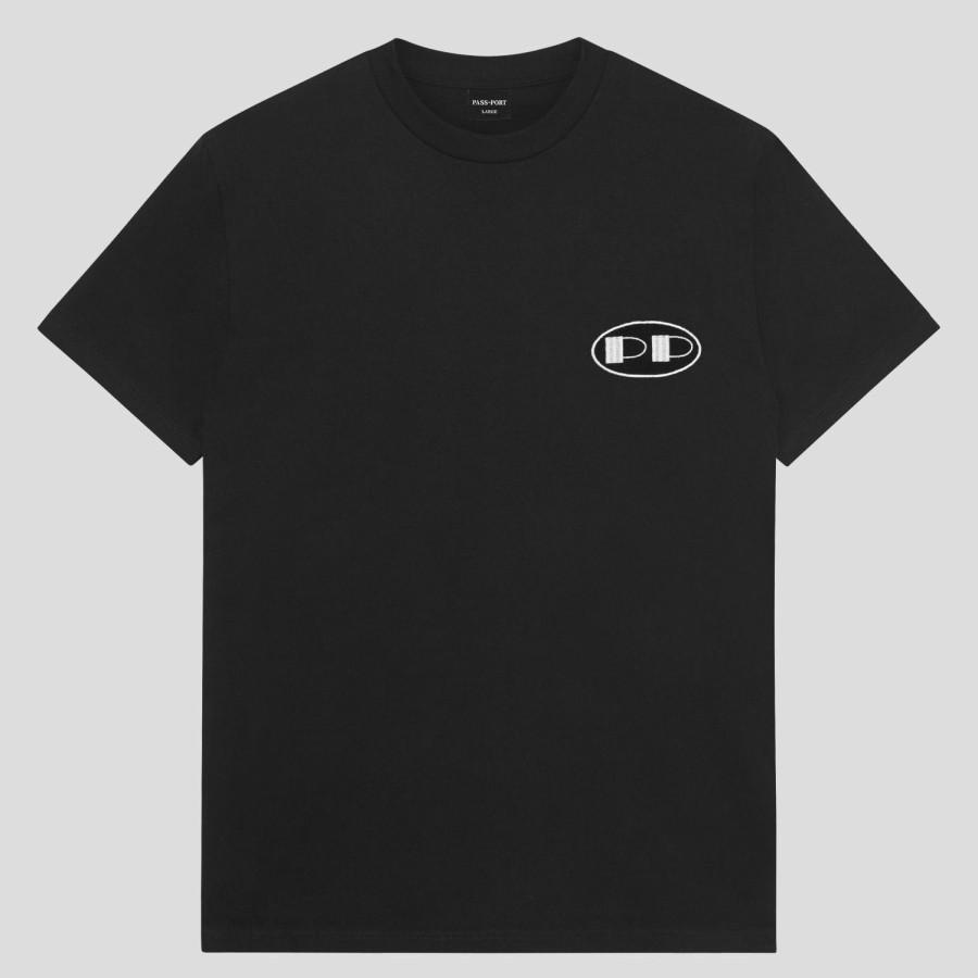 Tees PASS~PORT | Pass~Port Pinn Logo Tee - Black