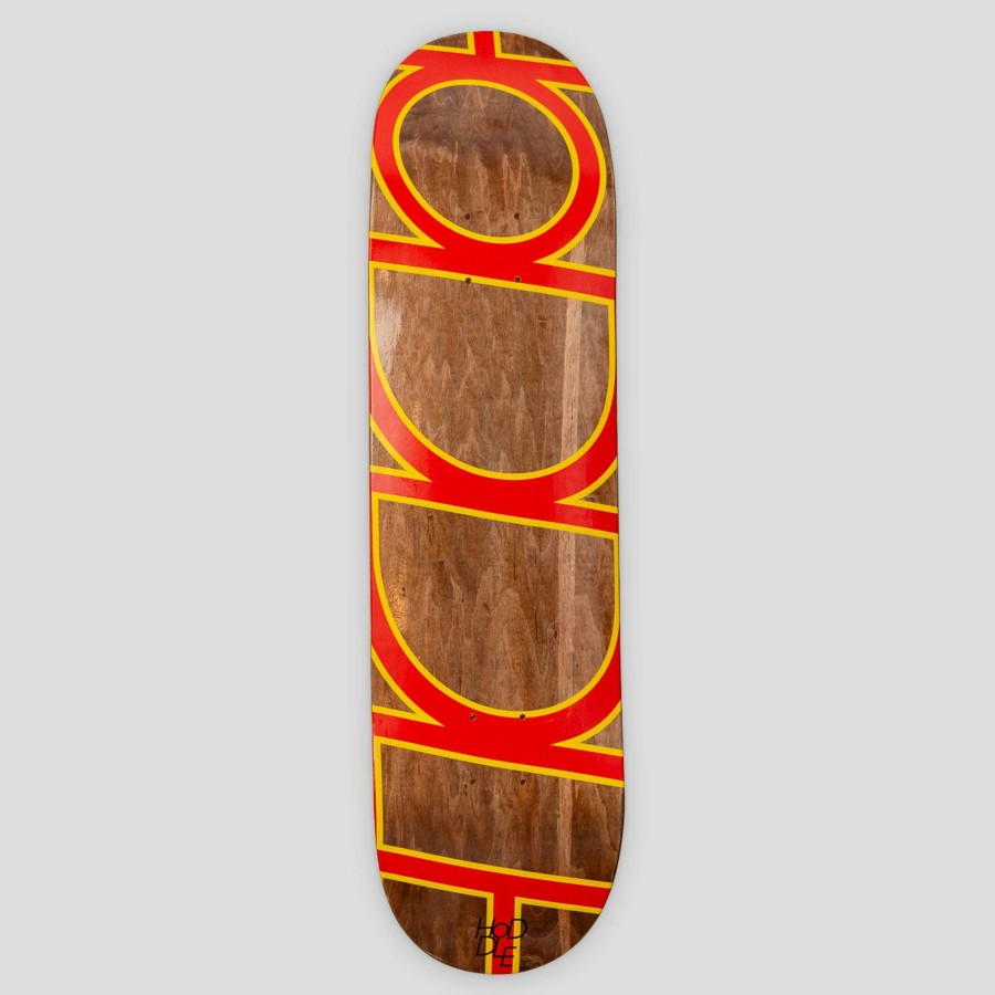 Decks HODDLE | Hoodle Logo Deck Coloured Woodgrain