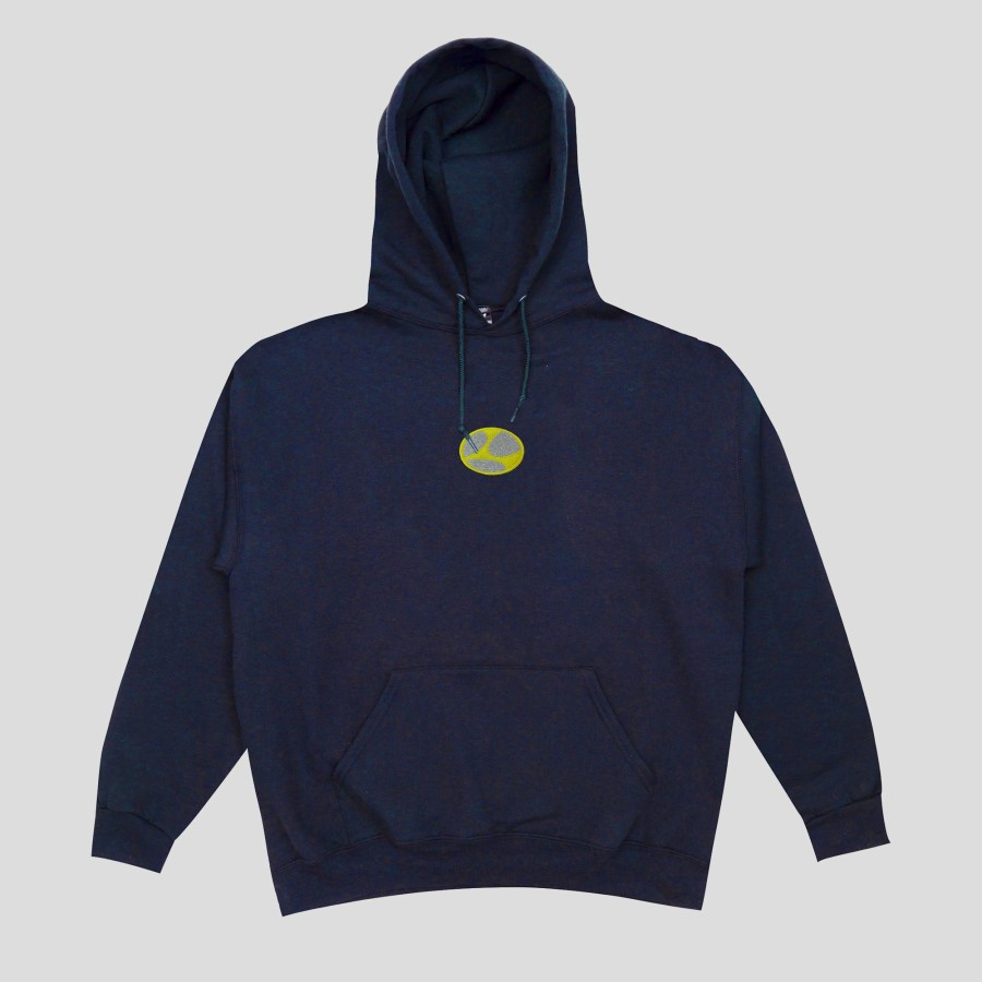 Fleece Limosine | Limosine Limo Logo Sparkle Hood - Navy