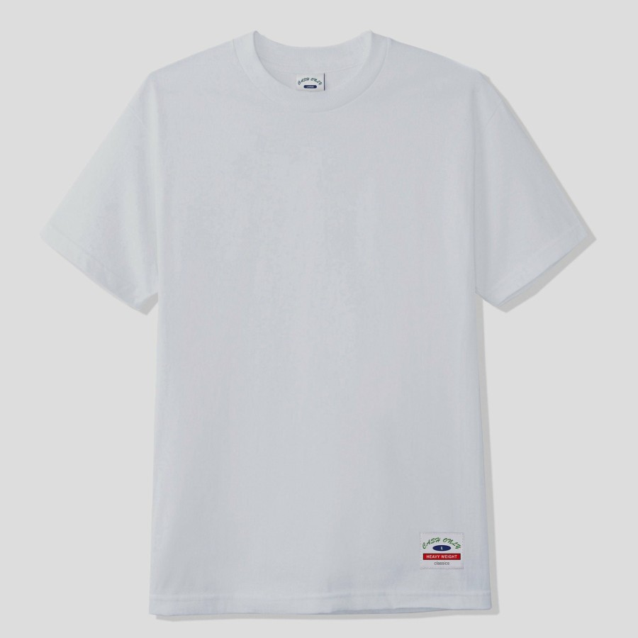 Tees Cash Only | Cash Only Ultra Heavy-Weight Basic Tee - White