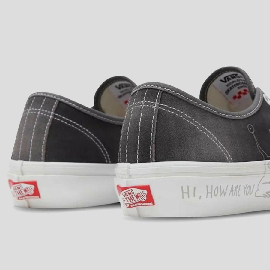 Footwear VANS | Vans "Skate Authentic" Daniel Johnston Raven/White