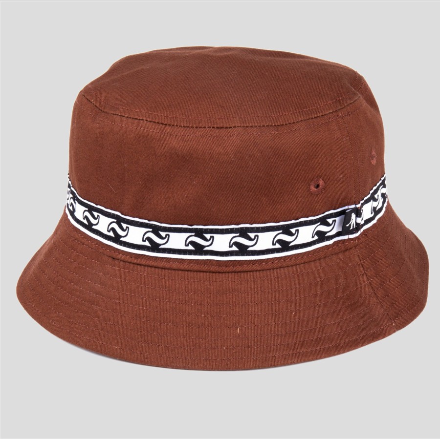 Headwear PASS~PORT | Pass~Port "Tilde Band" Bucket Hat Brown