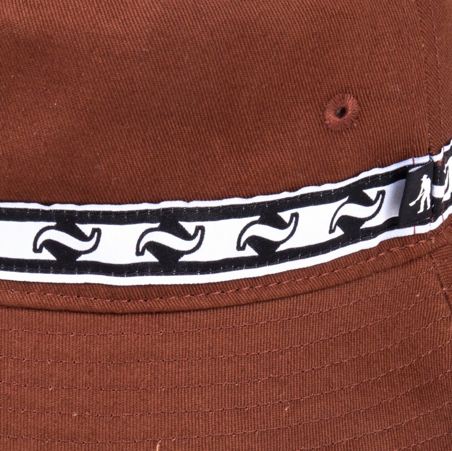 Headwear PASS~PORT | Pass~Port "Tilde Band" Bucket Hat Brown