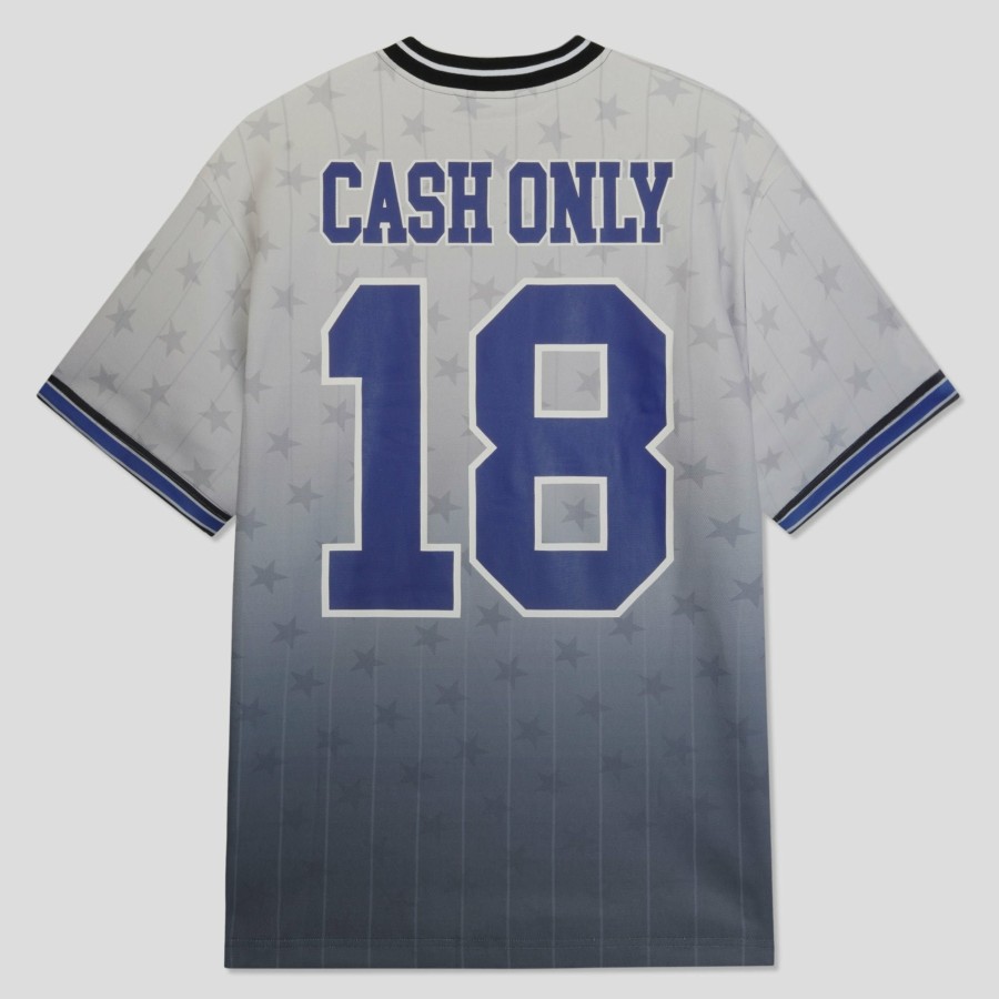 Shirts Cash Only | Cash Only Downtown Jersey - Grey