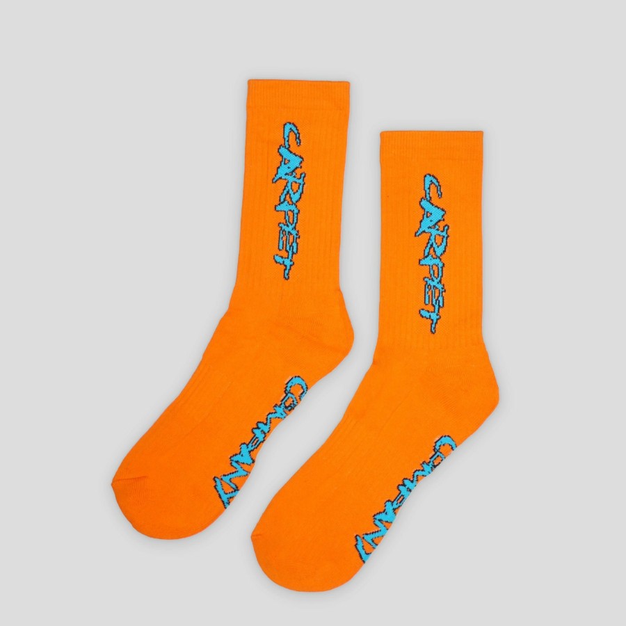 Accessories Carpet Company | Carpet Company Carpet Sock - Orange