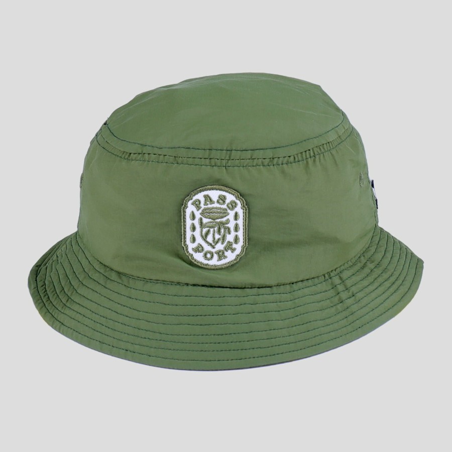 Headwear PASS~PORT | Pass~Port Fountain Rpet Bucket Hat - Olive