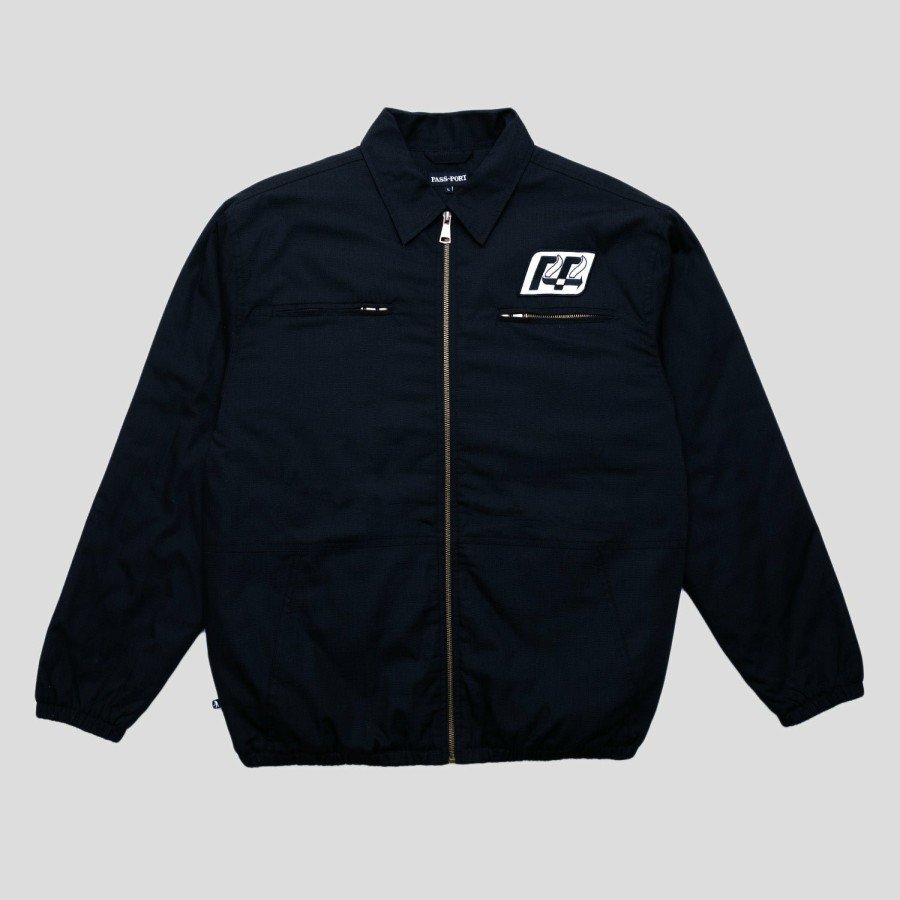 Jackets PASS~PORT | Pass~Port Transport Ripstop Delivery Jacket - Black