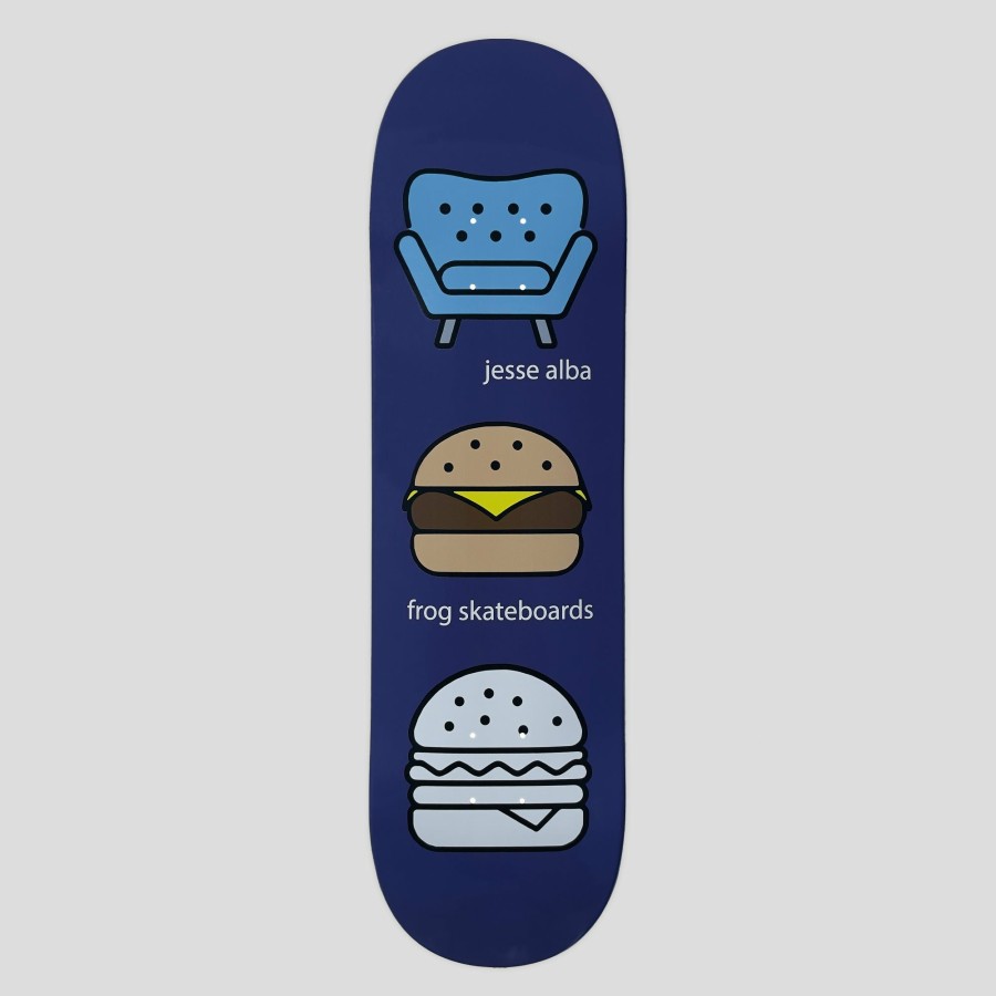 Decks FROG | Frog Jesse Alba Ghost Burger Deck - 8.5"