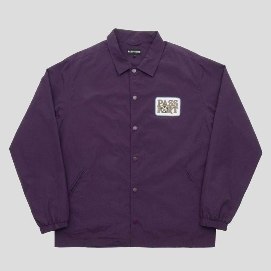 Jackets PASS~PORT | Pass~Port Rosa Rpet Court Jacket - Grape