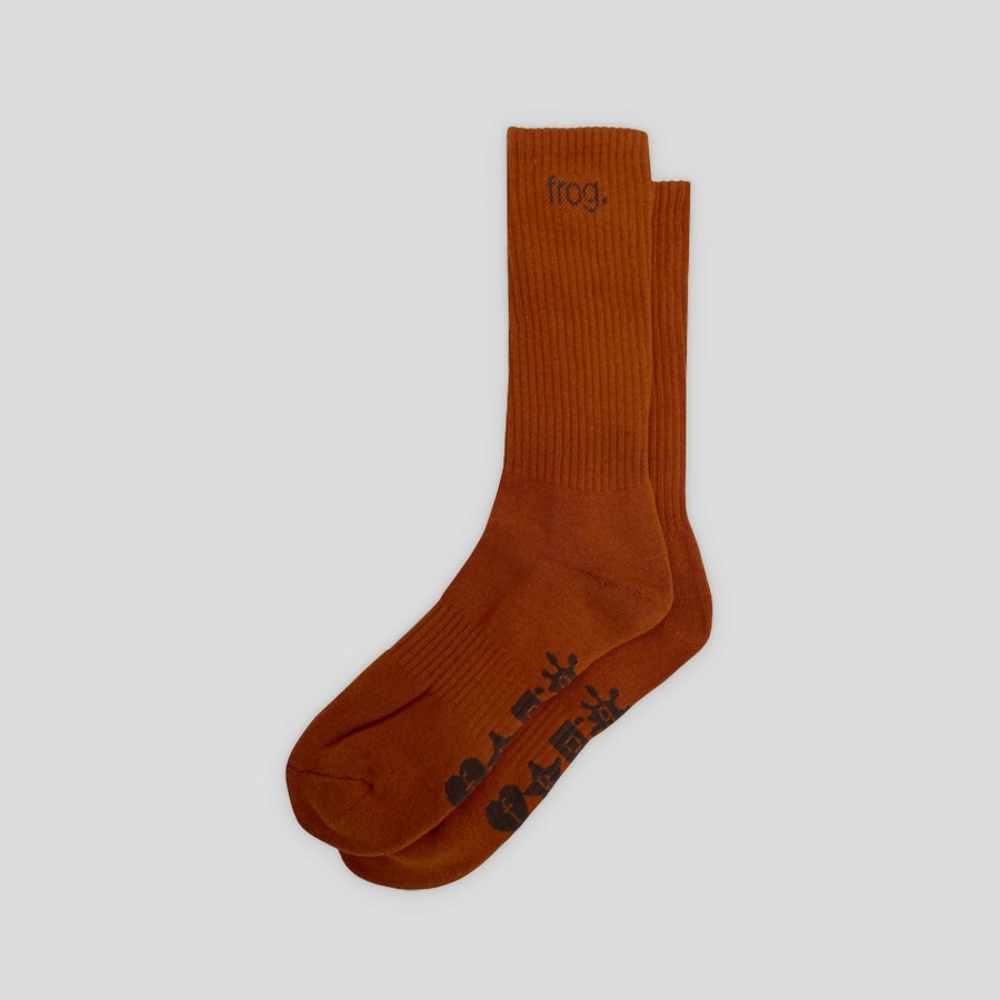 Accessories FROG | Frog Skateboards Socks - Brown