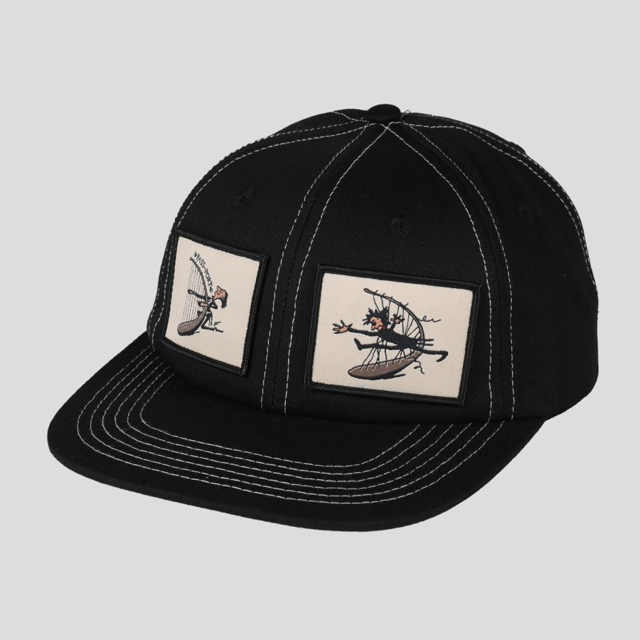 Headwear PASS~PORT | Pass~Port Maestro Casual Cap - Black