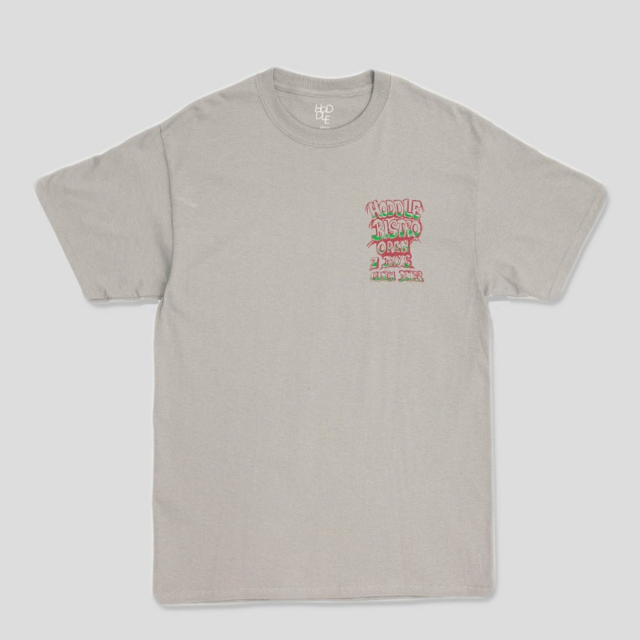 Tees HODDLE | Hoddle "Bistro" Tee Grey