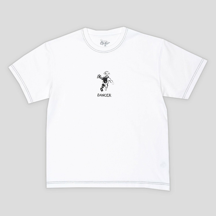 Tees Dancer | Dancer Og Logo Tee - White / Black