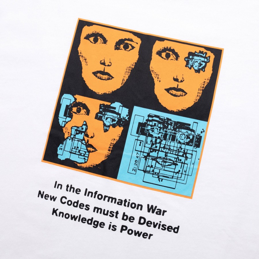 Tees COME SUNDOWN | Come Sundown Information War Tee - White