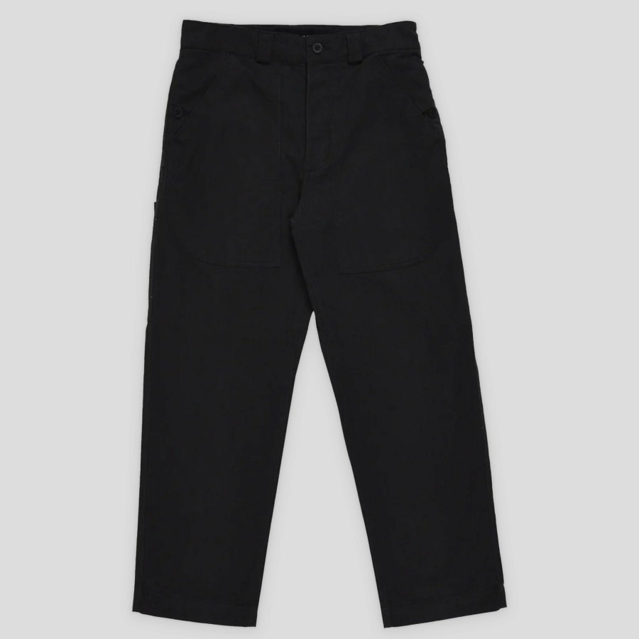 Pants QUASI | Quasi Pocket Pant - Washed Black