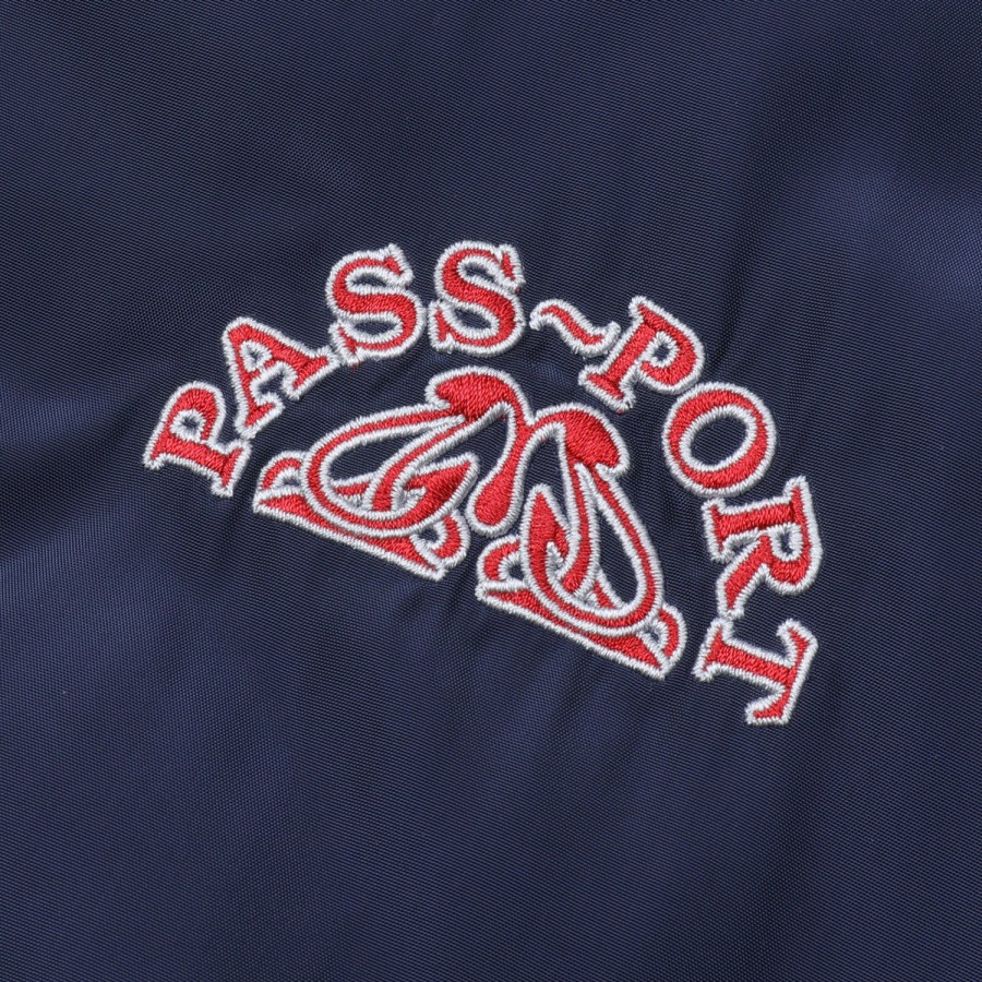 Jackets PASS~PORT | Pass~Port Crystal Embroidery Freight Jacket - Navy