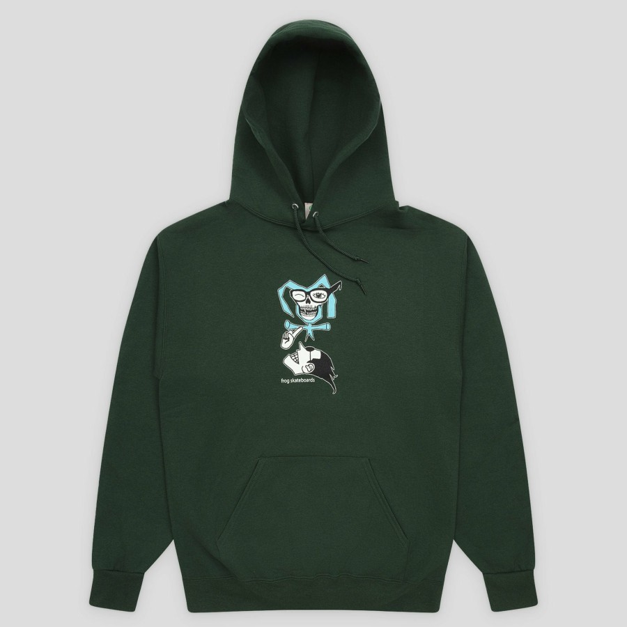 Fleece FROG | Frog Disobedient Hoodie - Forest