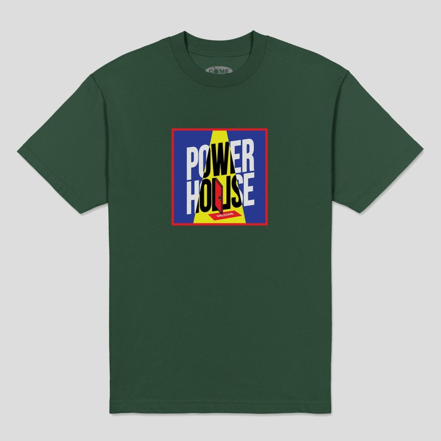 Tees COME SUNDOWN | Come Sundown "Power House" Tee Forest Green