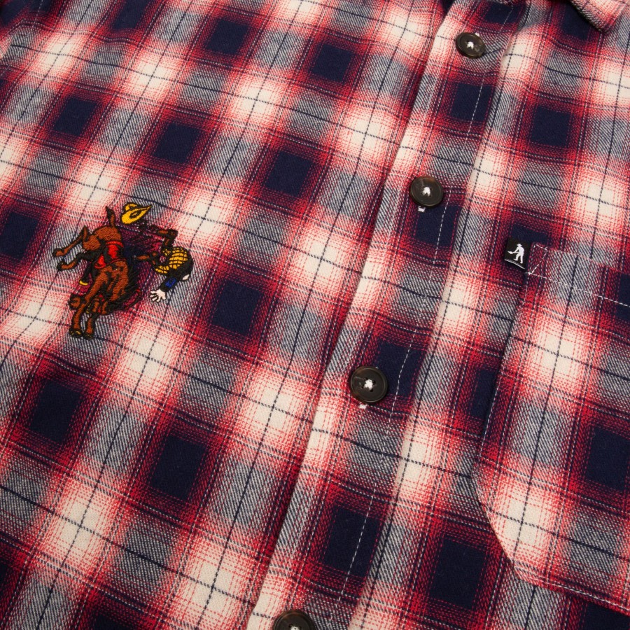 Shirts PASS~PORT | Pass~Port "Horsey" Flannel Chocolate