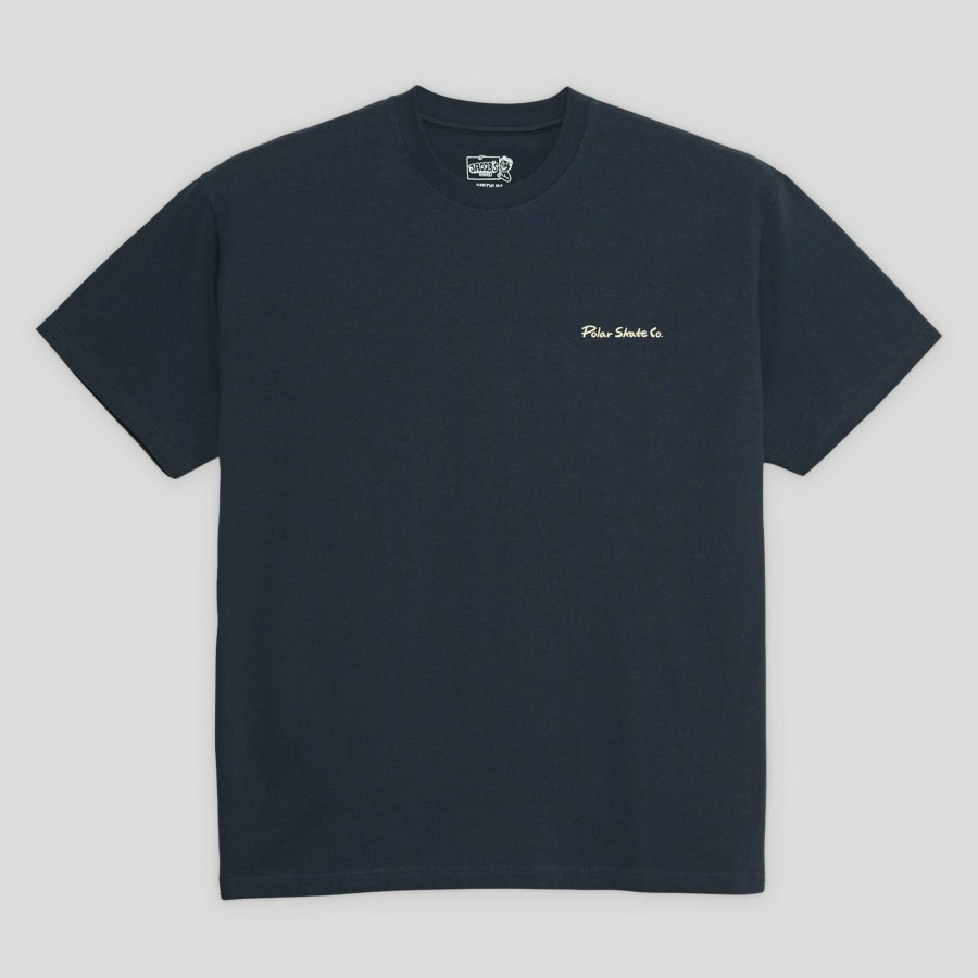 Tees Polar Skate Co. | Polar Skate Co. Faces Tee - New Navy